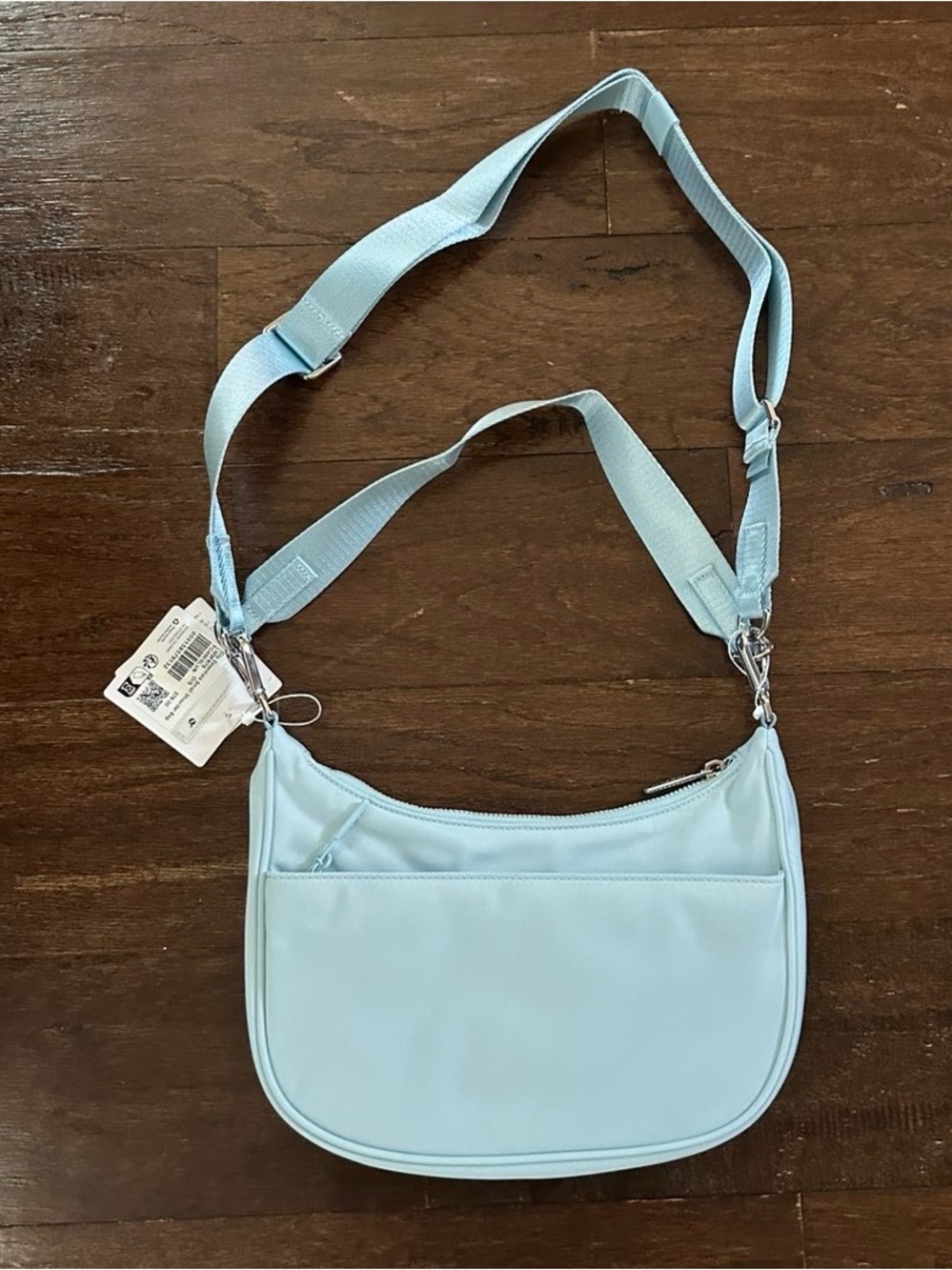 Lululemon City Essentials Small Shoulder Bag 3L-Foam cloud/silver-NWT - Picture 4 of 12
